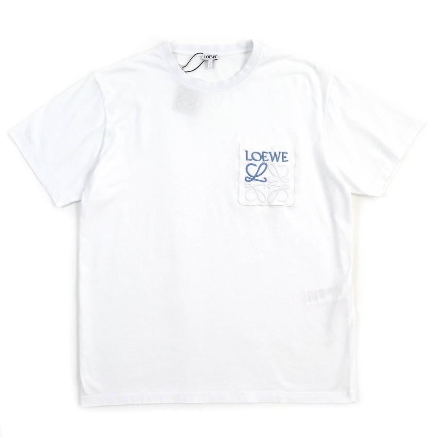 LOEWE 刺繍ポケット Tシャツ