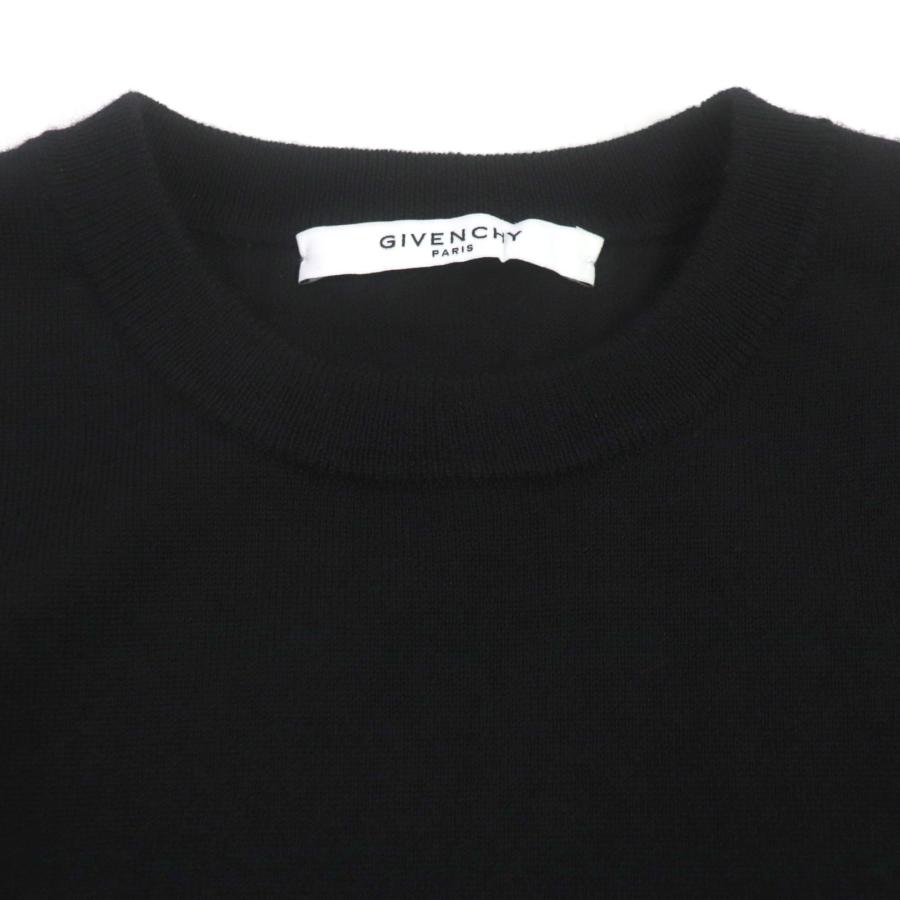 美品▽GIVENCHY ジバンシィ BM909V404 Large Band Crewneck Wool 