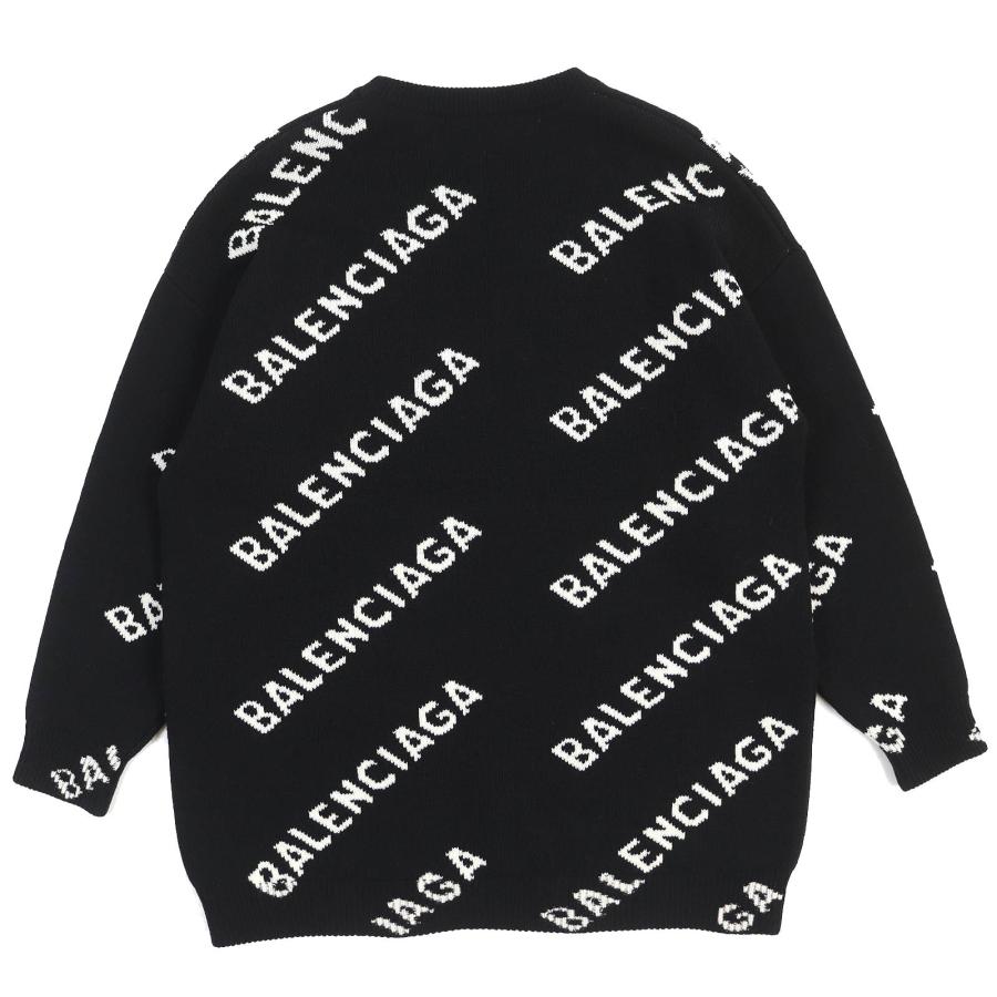 バレンシアガ BALENCIAGA ニット セーター ロングスリーブ 長袖 ロゴ