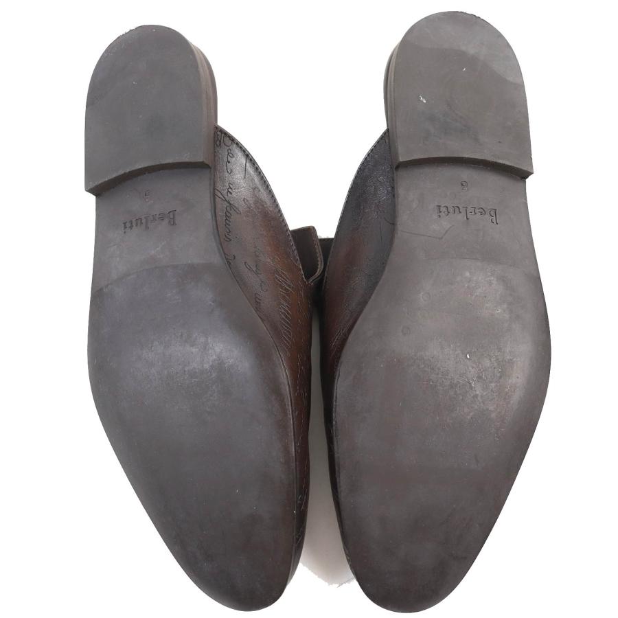 美品△Berluti ベルルッティ サイラス オマーン カリグラフィ レザー