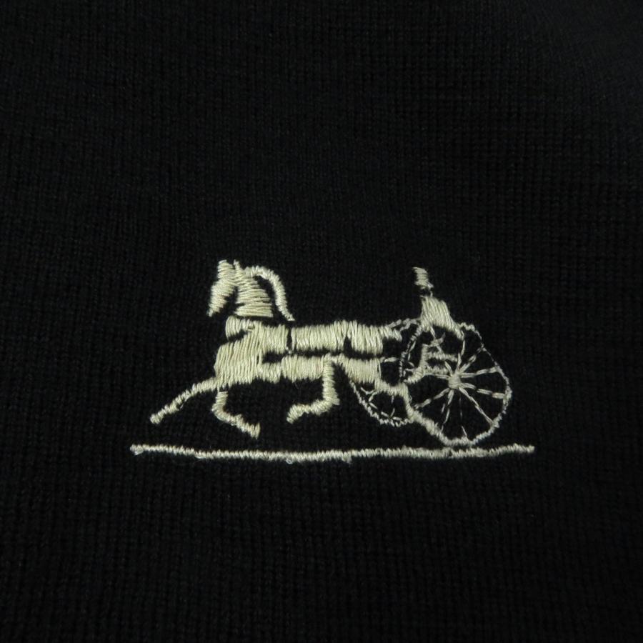 未使用品☆セリーヌ オールドセリーヌ レア 馬車刺繍入り ピュアウール 