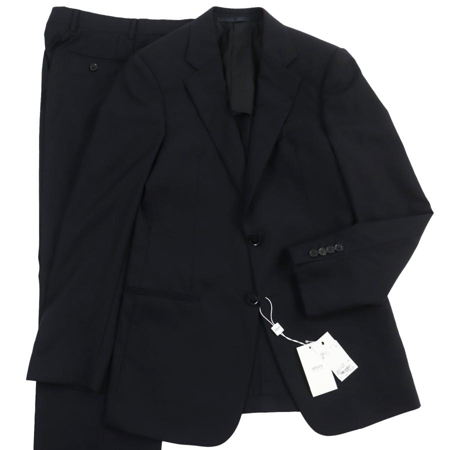 ARMANI シングルスーツ セットアップ ブラック (サイズ48 ARMANI シングルスーツ セットアップ ブラック (サイズ48