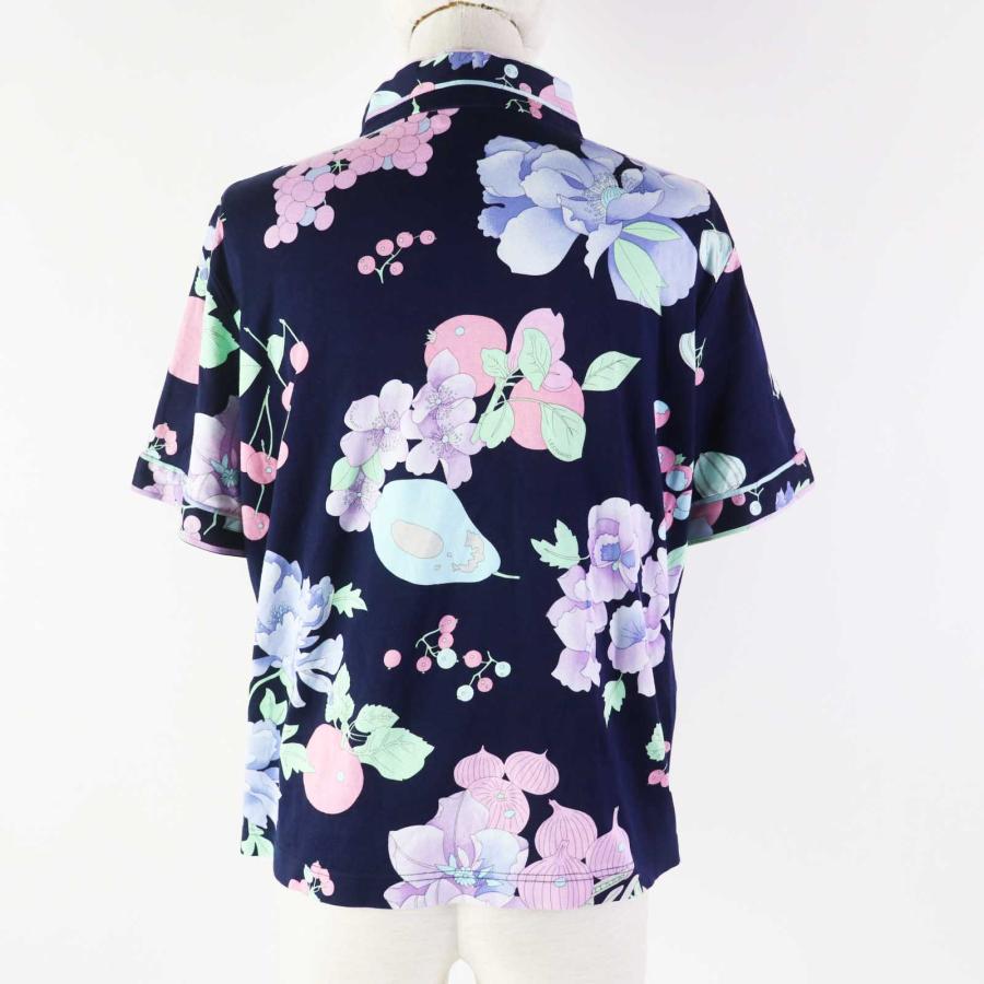 美品◎LEONARD SPORT レオナールスポーツ 0558325 コットン100％ 花柄 