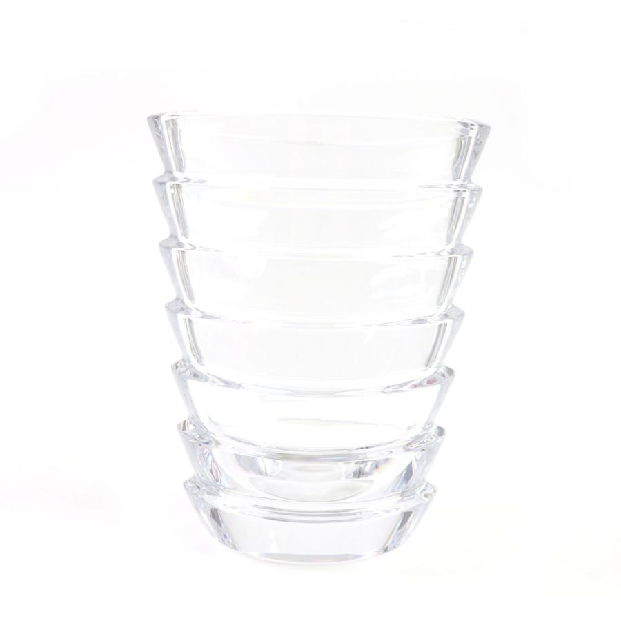 極美品▽Baccarat バカラ COCO ココ クリスタルガラス フラワーベース 