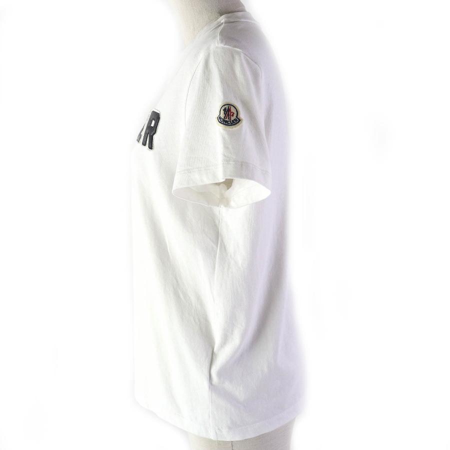 極美品△モンクレール 2022年製 MAGLIA MANICHE CORTE コットン100 