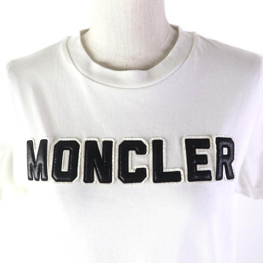 極美品△モンクレール 2022年製 MAGLIA MANICHE CORTE コットン100 