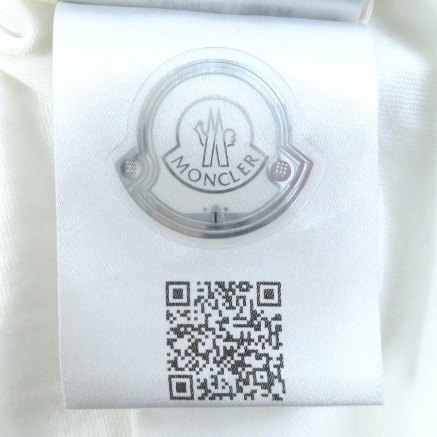 極美品△モンクレール 2022年製 MAGLIA MANICHE CORTE コットン100 