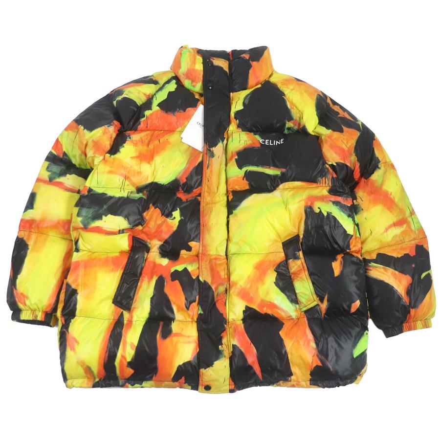 【中古】セリーヌ CELINE 21AW トーマス・ザウター パフィージャケット 50 2W430487O レディース CELINE（セリーヌ） 未使用品□セリーヌ 21AW 2W430487O トーマス