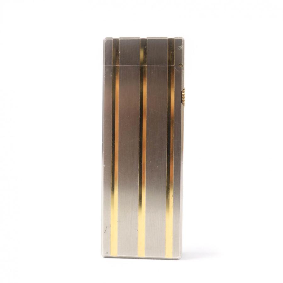 dunhill（ダンヒル） 外装良品☆Dunhill スクエア ストライプ柄