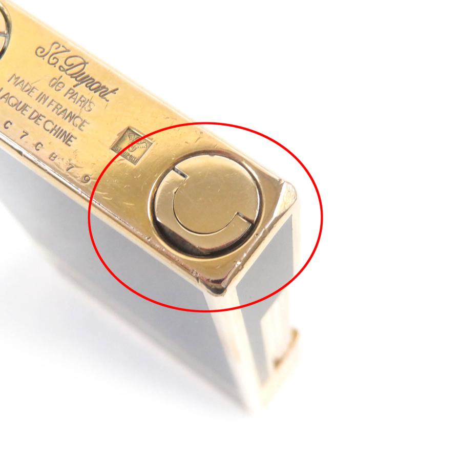 良品□Dupont デュポン ライン2 スクエア型 ローラー式 喫煙具 ガス