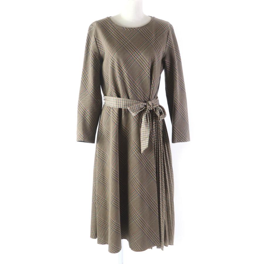 極美品☆ウィークエンドマックスマーラ 56260523 グレンチェック柄  