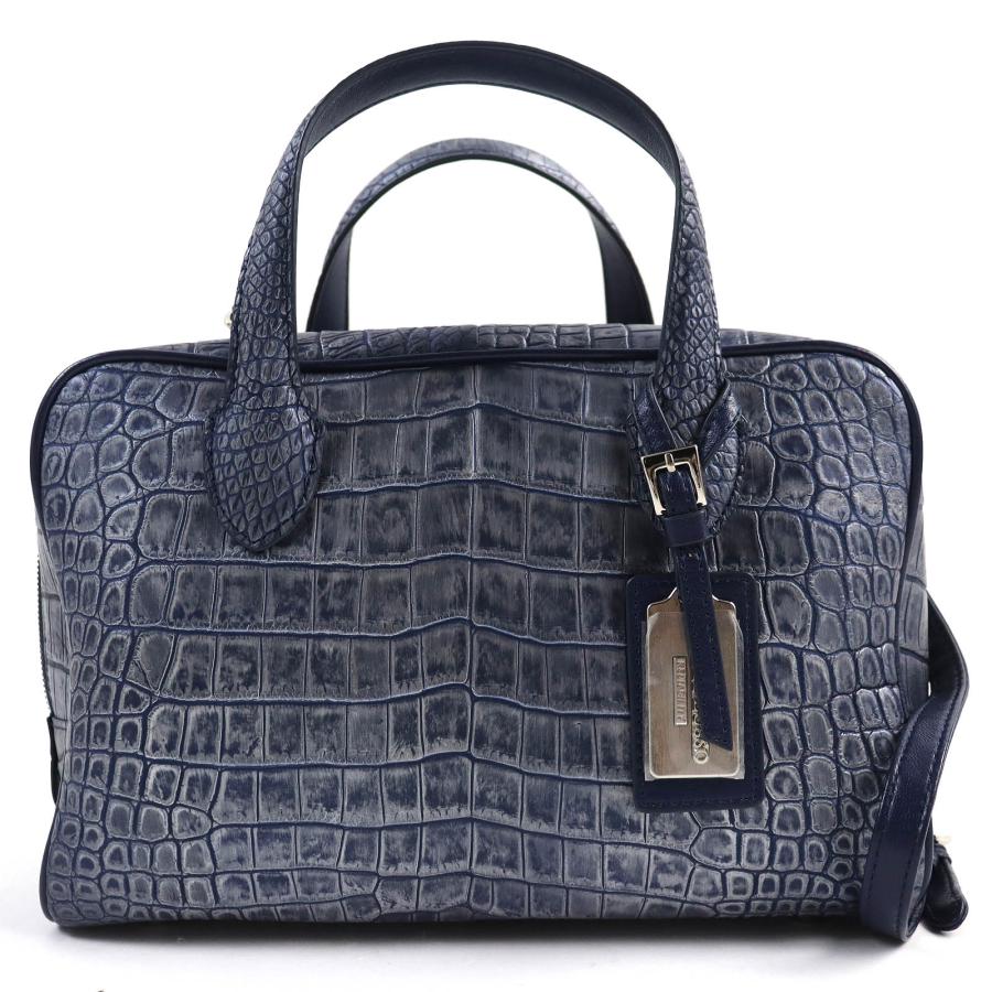 極美品△Pelley Lusso ペレリールッソ クロコダイルレザー 2WAY 極美品△Pelley Lusso ペレリールッソ クロコダイルレザー 2WAY