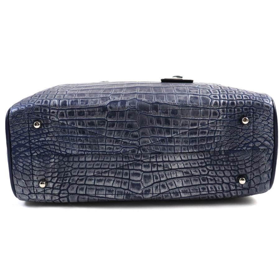 極美品△Pelley Lusso ペレリールッソ クロコダイルレザー 2WAY 極美品△Pelley Lusso ペレリールッソ クロコダイルレザー 2WAY
