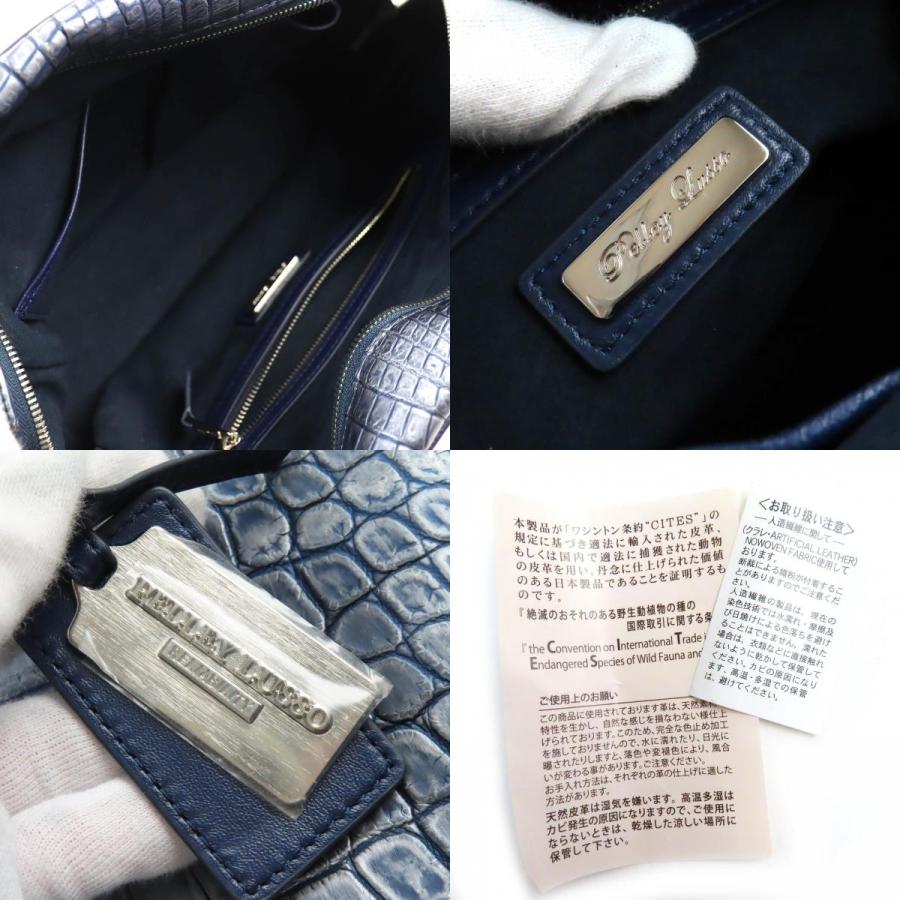 極美品△Pelley Lusso ペレリールッソ クロコダイルレザー 2WAY 極美品△Pelley Lusso ペレリールッソ クロコダイルレザー 2WAY