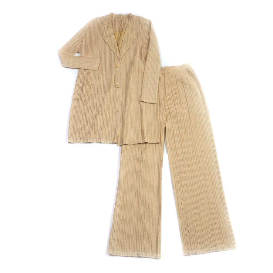 極美品☆プリーツプリーズ イッセイミヤケ PP21-JD243 PP21-JF244  