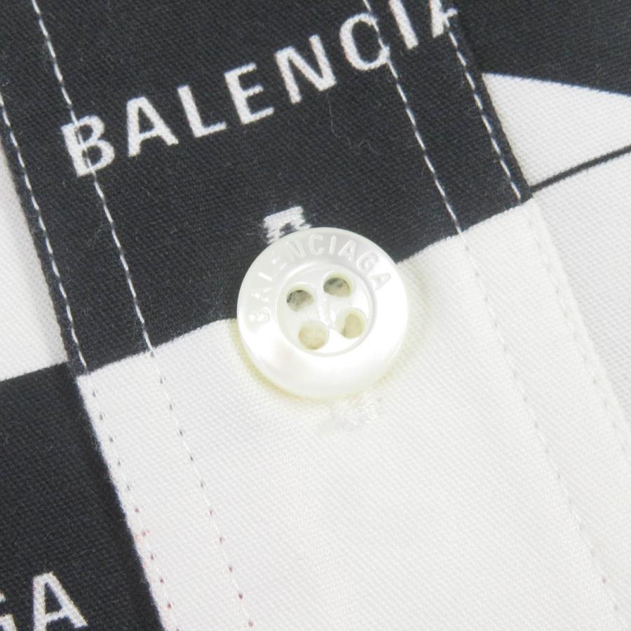 BALENCIAGA 美品□BALENCIAGA バレンシアガ 18SS 556869 コットン 国旗 