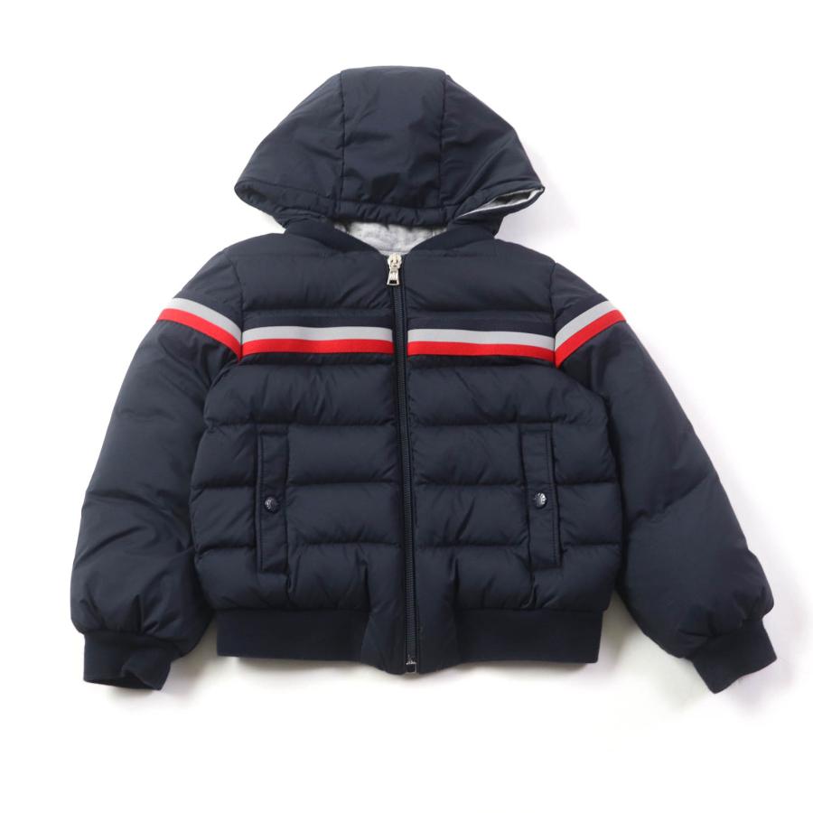 美品☆モンクレール 20年製 PERD パデッド フード・ロゴワッペン付 ZIP 