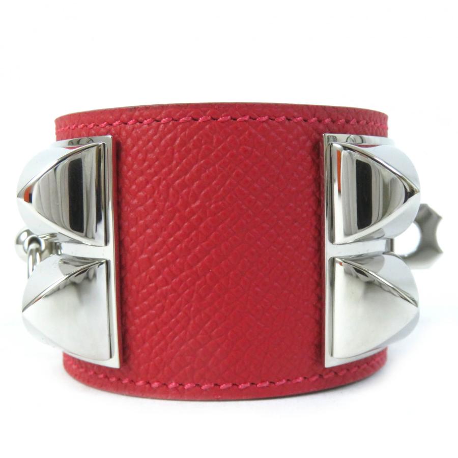HERMES 極美品△HERMES エルメス コリエドシアン シルバー金具 HERMES 極美品△HERMES エルメス コリエドシアン シルバー金具