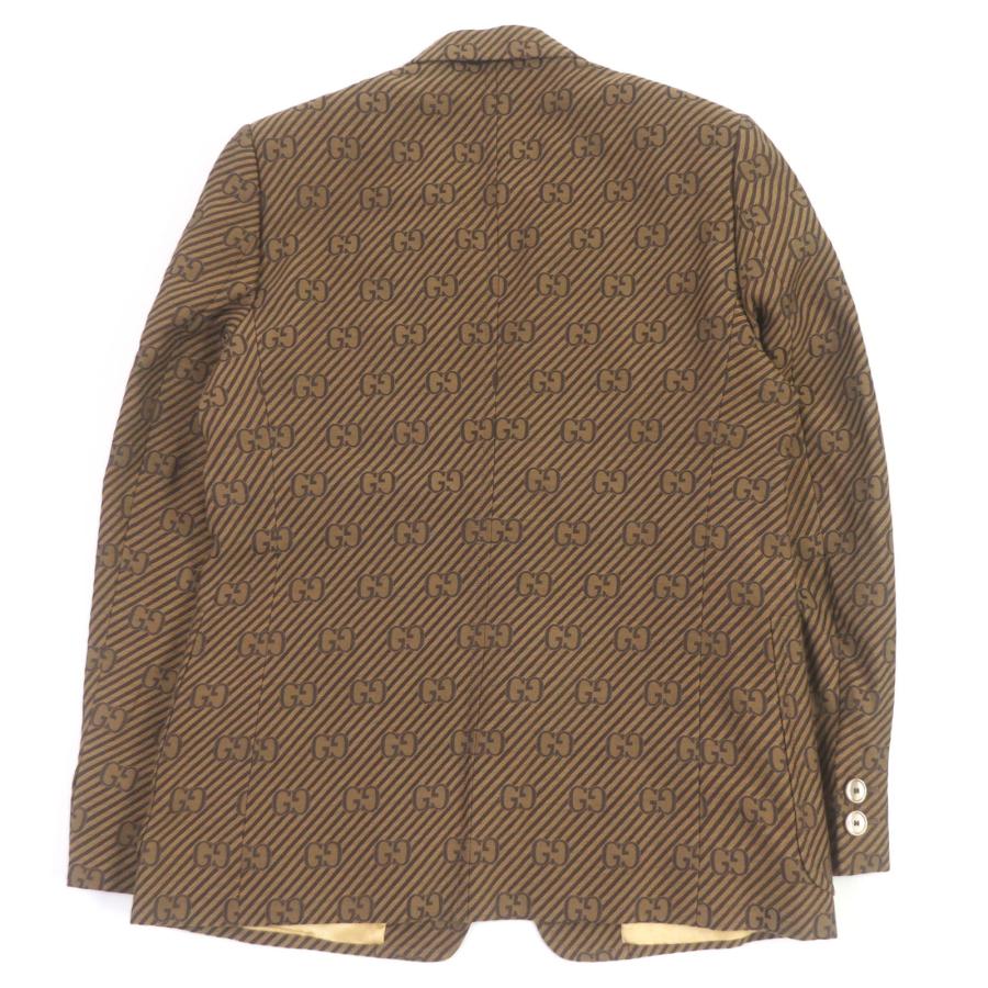 GUCCI 極美品□GUCCI グッチ 20AW 618666 シルク混 GGジャガード GUCCI 極美品□GUCCI グッチ 20AW 618666 シルク混 GGジャガード