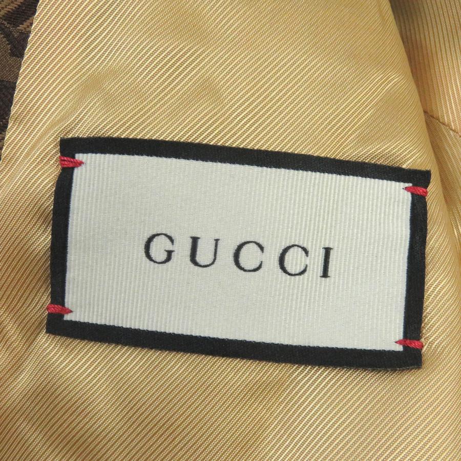 GUCCI 極美品□GUCCI グッチ 20AW 618666 シルク混 GGジャガード GUCCI 極美品□GUCCI グッチ 20AW 618666 シルク混 GGジャガード