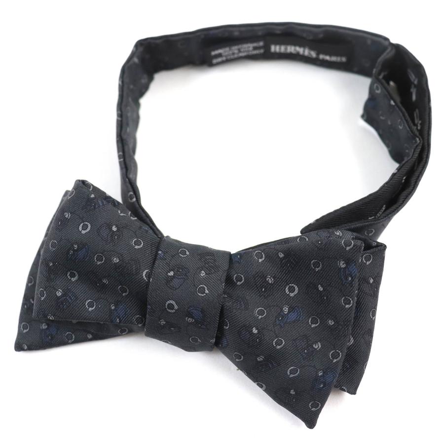 超美品 エルメス 蝶ネクタイ ヌー・パピヨン NOEUD PAPILLON 箱付