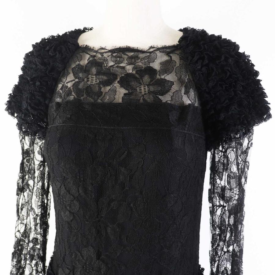 CHANEL（シャネル） 極美品◎CHANEL P41859 総レース 長袖 ロング