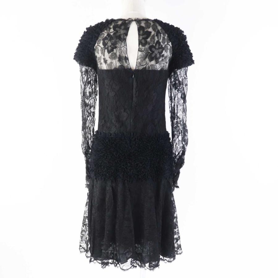 CHANEL 極美品◎CHANEL シャネル P41859 総レース 長袖 ロング CHANEL 極美品◎CHANEL シャネル P41859 総レース 長袖 ロング