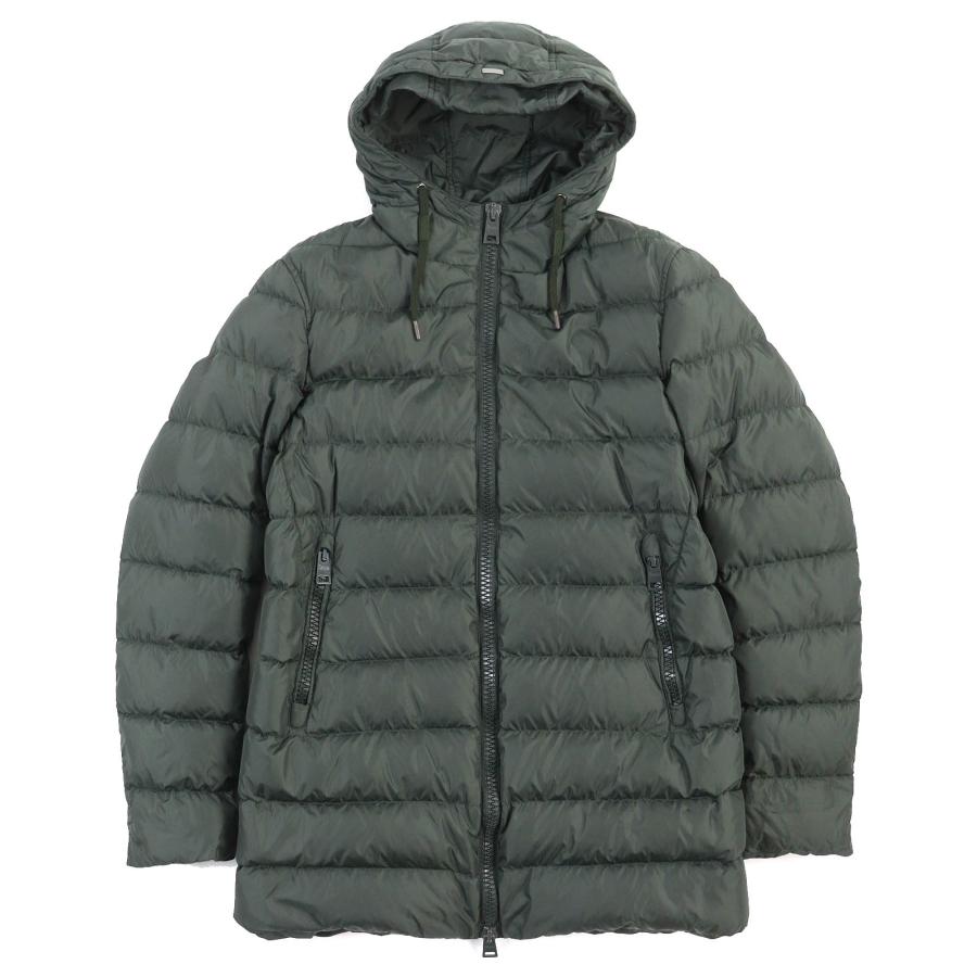 HERNO 美品△Herno ヘルノ PI0462U-12004 ロゴプレート フード HERNO 美品△Herno ヘルノ PI0462U-12004 ロゴプレート フード