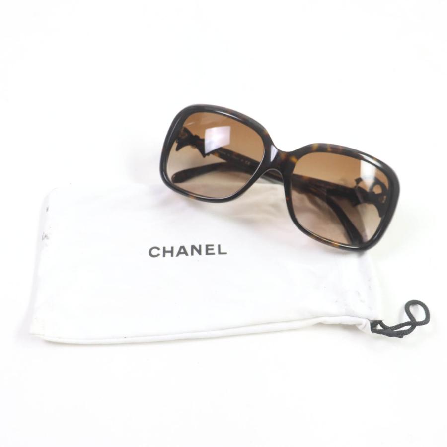 CHANEL 良品☆CHANEL シャネル 5171-A サイドリボン ココマーク CHANEL 良品☆CHANEL シャネル 5171-A サイドリボン ココマーク