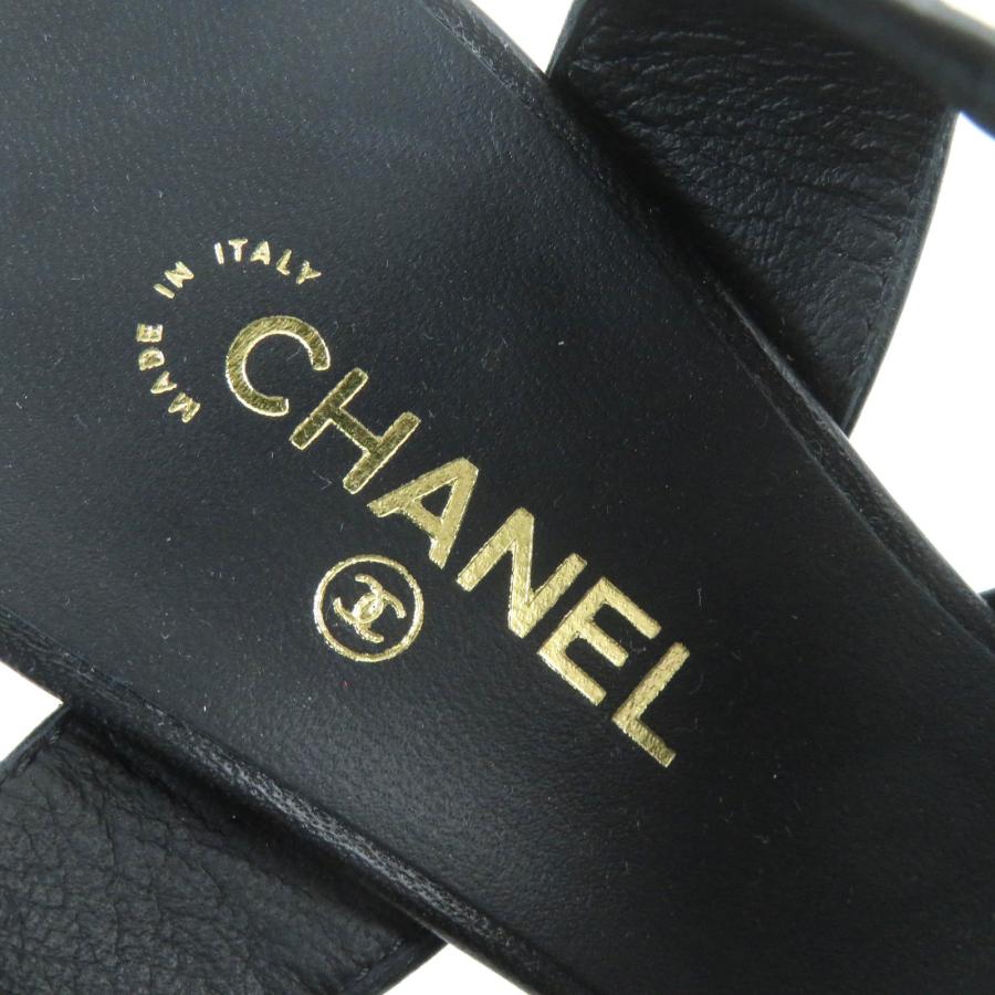 CHANEL 極美品△CHANEL シャネル G37387 ベロクロ ココマーク CHANEL 極美品△CHANEL シャネル G37387 ベロクロ ココマーク