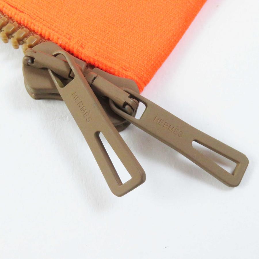 未使用品◎HERMES エルメス 2H2816DR JUNGLE LOVE ジャングルラブ シルク100％ ドローコード付 ロング丈 ジャケット ベージュ オレンジ 34_7