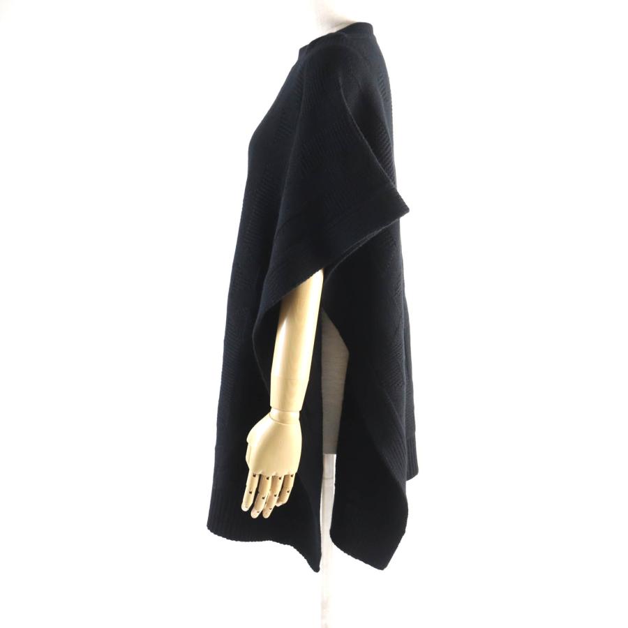 未使用品☆エルメス 4E2904D3 H rectangular cape poncho ヴァージン 