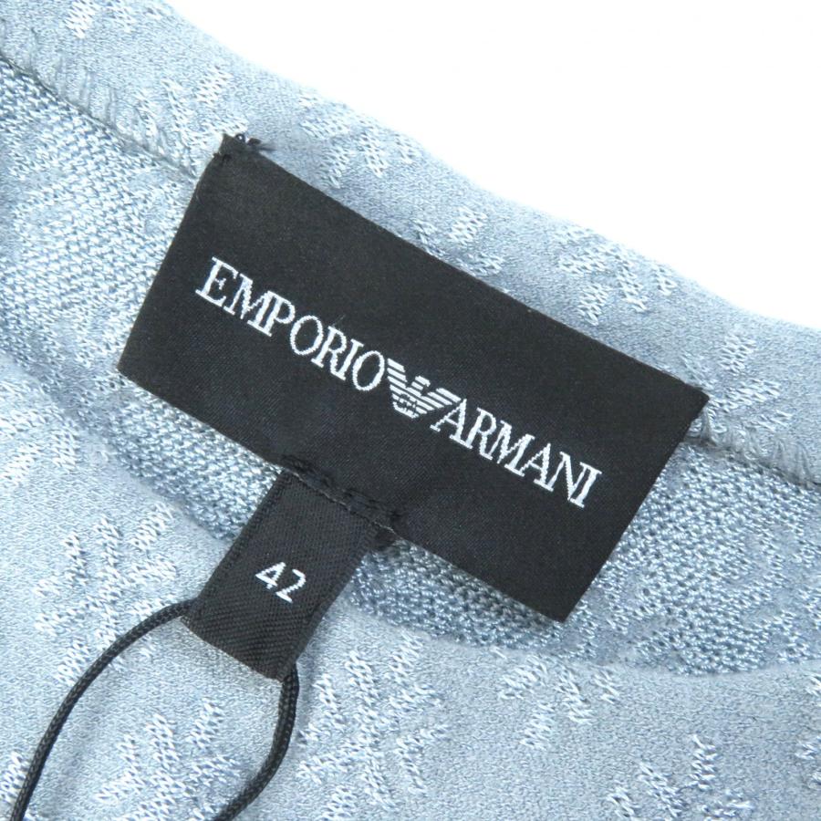 未使用△エンポリオ アルマーニ 2021年 6K2AT 2M03Z 黒タグ 総柄  