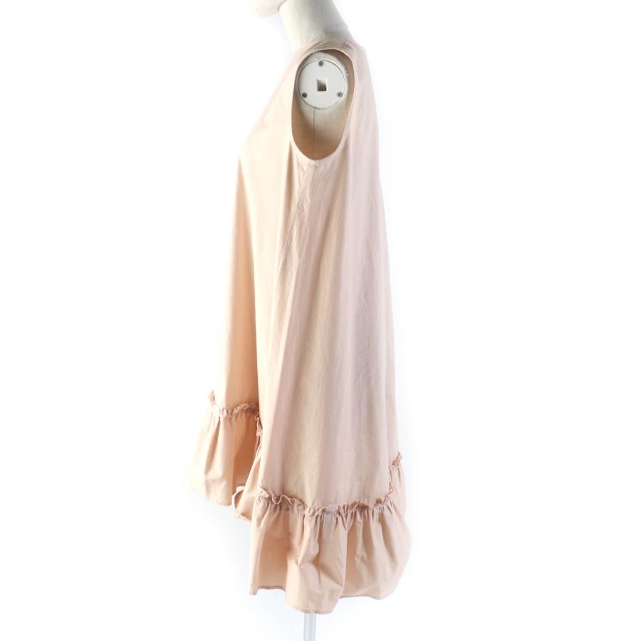極美品☆YOKO CHAN ヨーコチャン 20SS YCD-220-587 裾フリルデザイン 