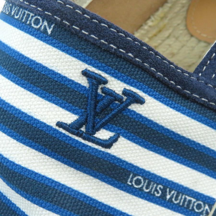 LOUIS VUITTON（ルイ・ヴィトン） 美品△ルイヴィトン LVロゴ刺繍 