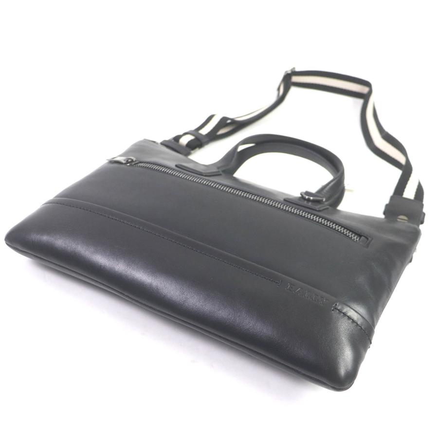 未使用品□BALLY バリー TAS トレインスポッティング ロゴ刻印 2WAY 