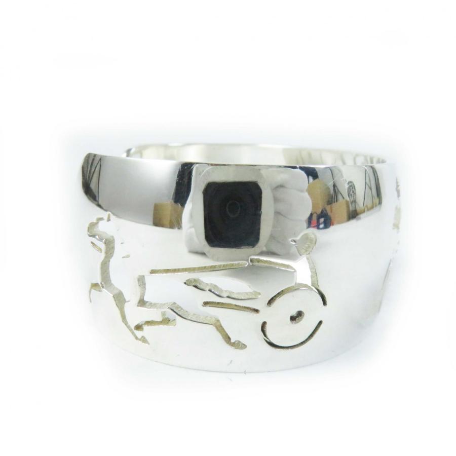 HERMES（エルメス） 美品◎HERMES ヴィンテージ カレーシュ 馬車 犬