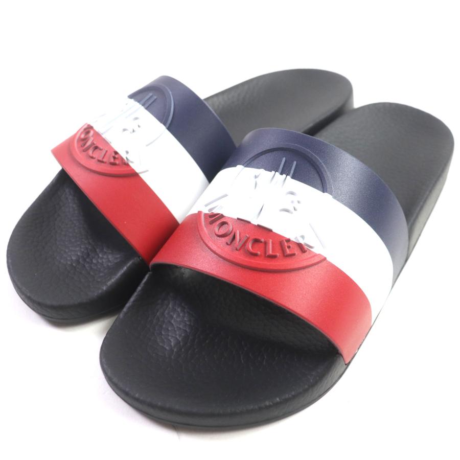 未使用品▽MONCLER モンクレール Basile Slides バジルスライダー 