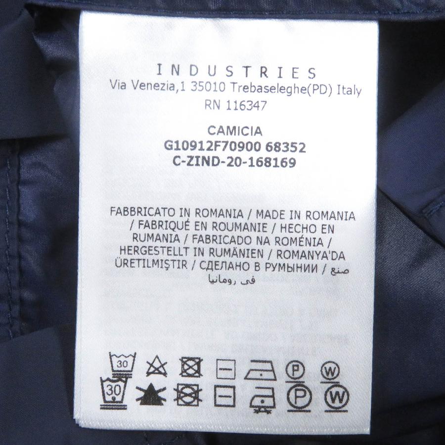 MONCLER 美品□MONCLER モンクレール 2020年製 CAMICIA ロゴワッペン 