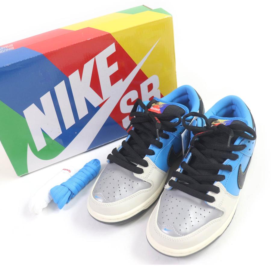 Nike SB 未使用品□NIKE ナイキエスビー CZ5128-400 DUNK LOW PRO QS 