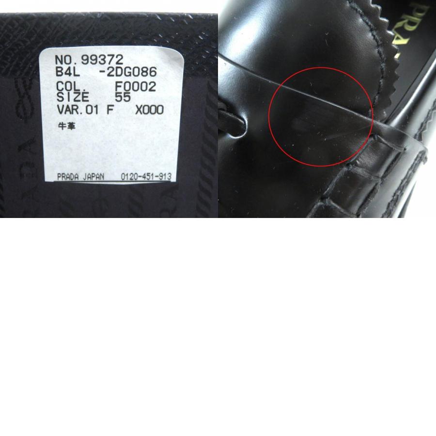 PRADA 美品△PRADA プラダ 2DG086 タッセル ローファー レザー PRADA 美品△PRADA プラダ 2DG086 タッセル ローファー レザー