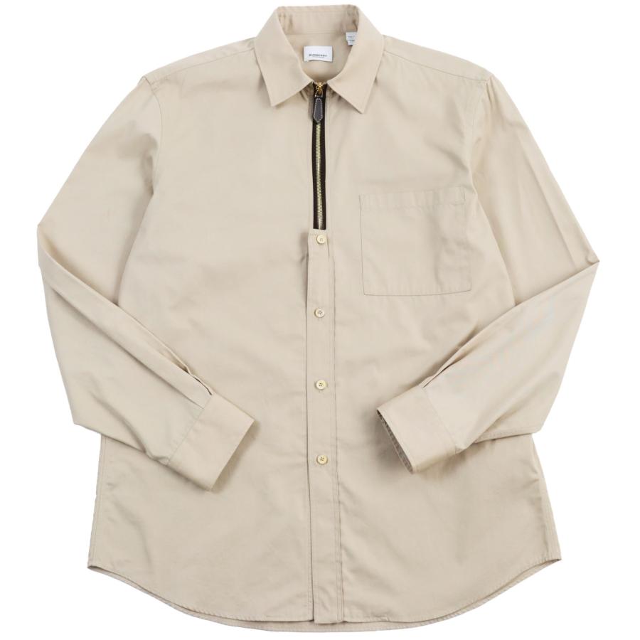 BURBERRY 美品○BURBERRY バーバリー 4558074 レザージップトップ 