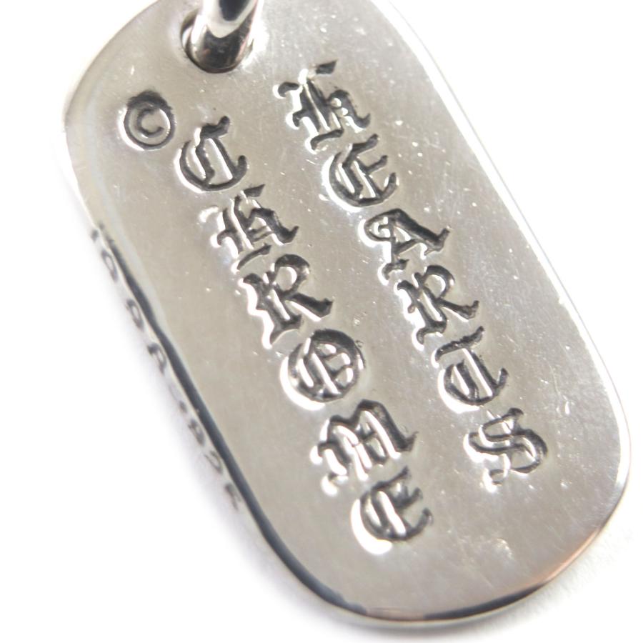美品▽CHROME HEARTS クロムハーツ Cemetery Cross Dogtag 美品▽CHROME HEARTS クロムハーツ Cemetery Cross Dogtag