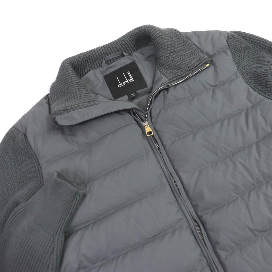 dunhill 美品□Dunhill ダンヒル ウール ニット切替 ダブル dunhill 美品□Dunhill ダンヒル ウール ニット切替 ダブル