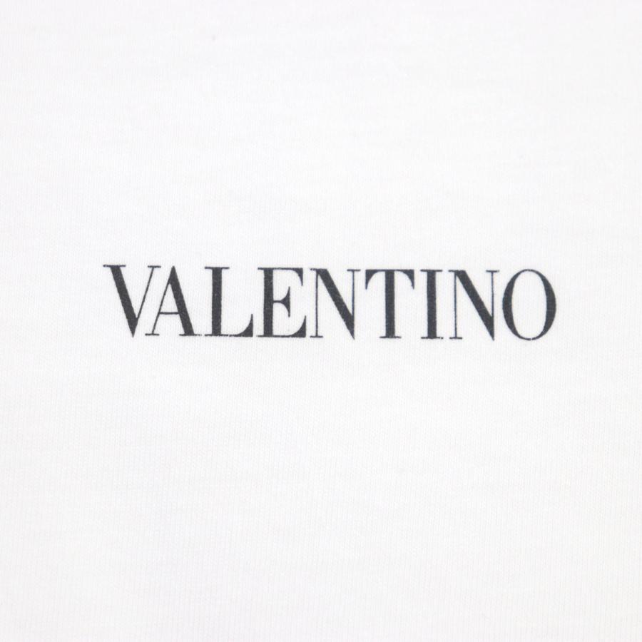 極美品▽VALENTINO ヴァレンティノ 3V5MG10V738 コットン ロゴプリント 