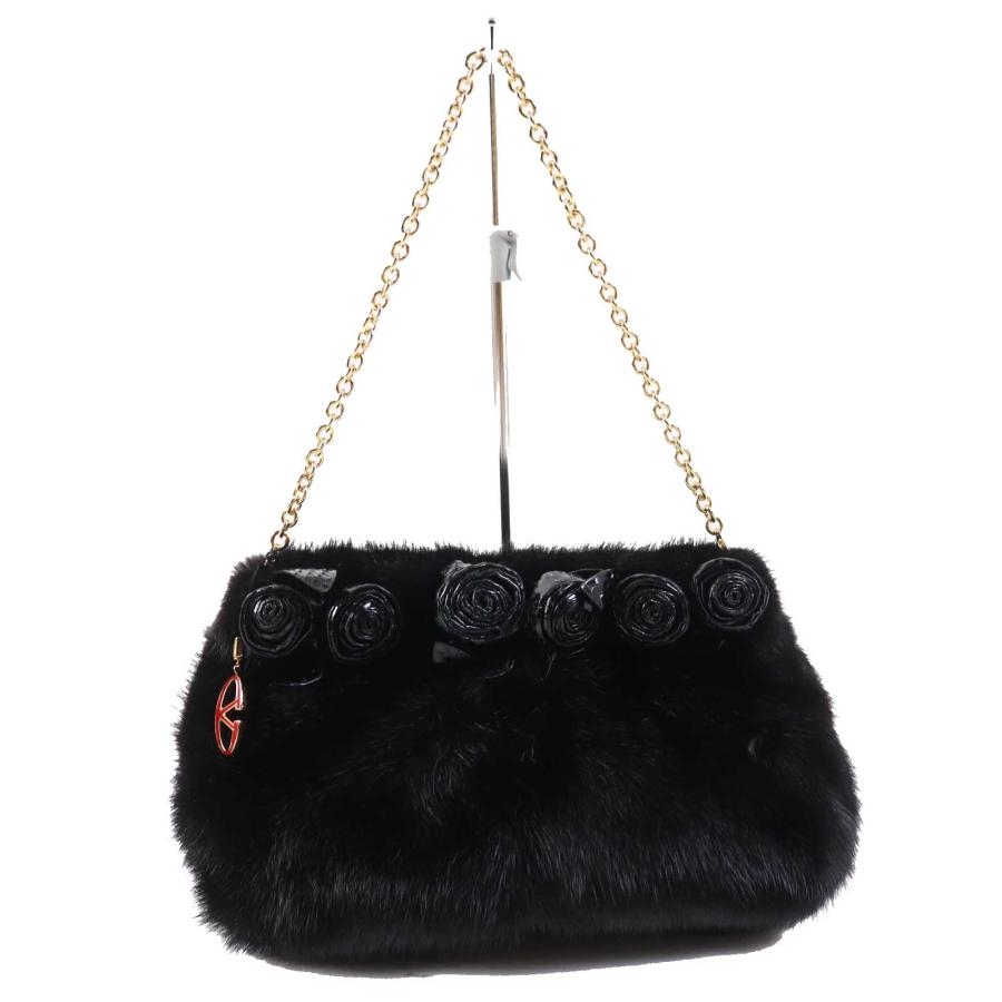 美品◎Valentino Garavani ヴァレンティノガラヴァーニ パイソンレザー 