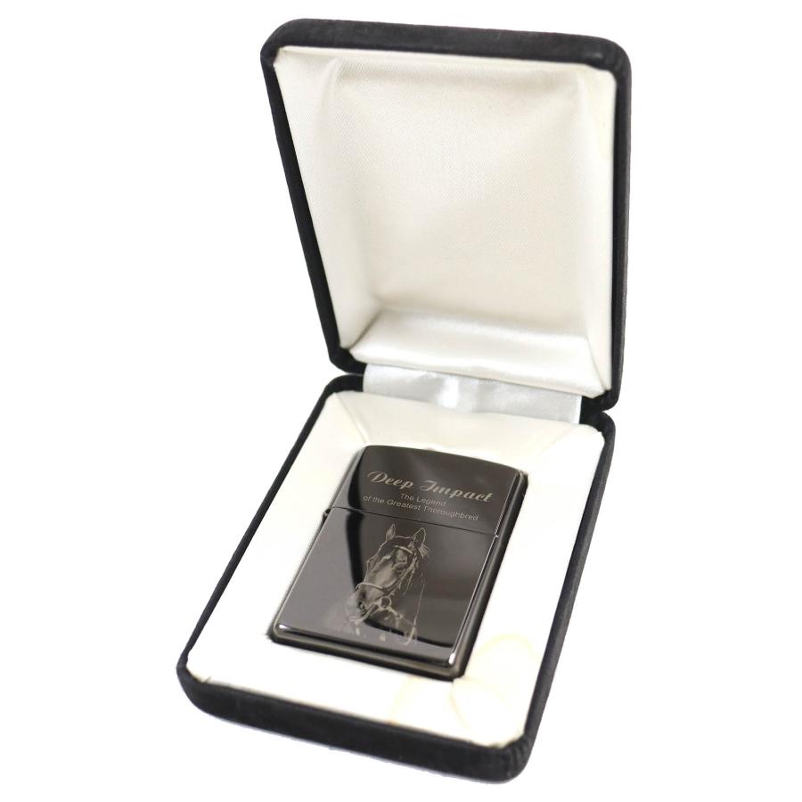 美品△ZIPPO ジッポ ディープインパクト 引退記念 1016/2006個限定 