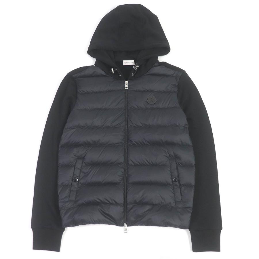 極美品□MONCLER モンクレール 2023年製 FELPA APEPTA CON CAPPUCCIO 