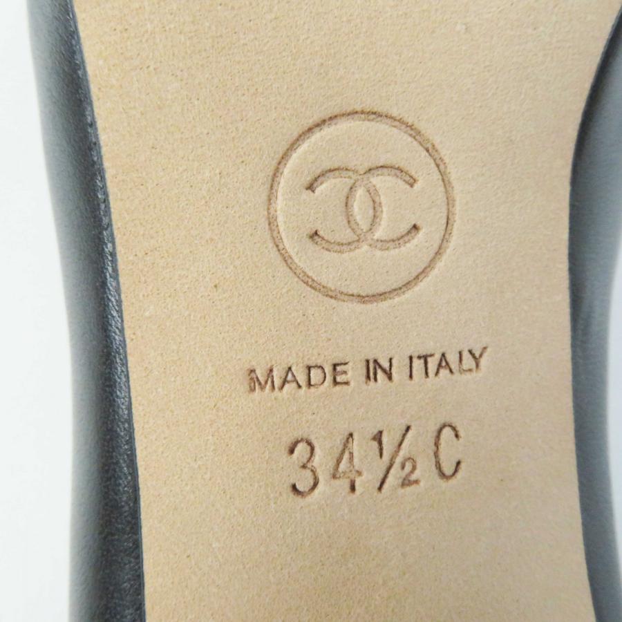 CHANEL・レザー切替 メタルココマーク メッシュ パンプス(35.5) CHANEL・レザー切替 メタルココマーク メッシュ パンプス(35.5)