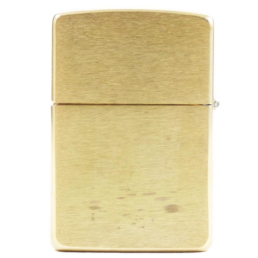 未使用品○ZIPPO ジッポ 50th SOLID BRASS ソリッドブラス 真鍮